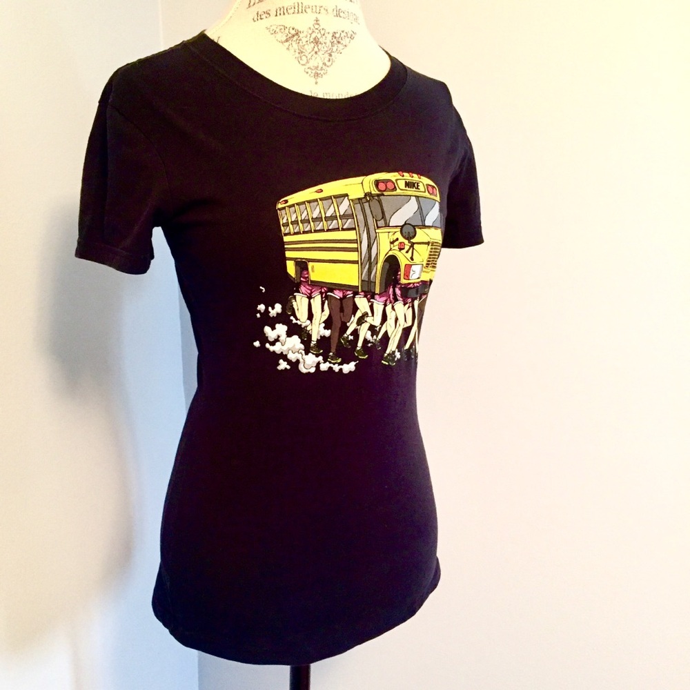 Nike Black Dri-fit Cotton Running Tee